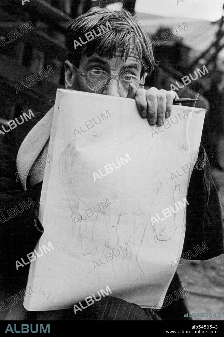 On the Job. January 29, 1944. (Photo by Paul Popper).
