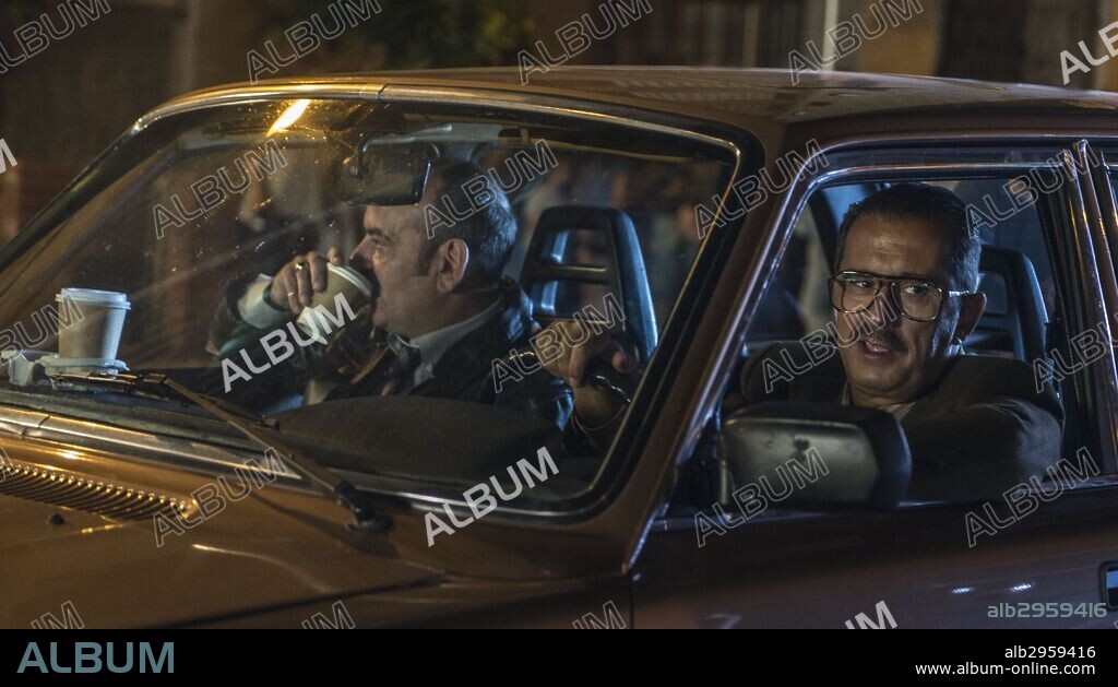 ANDREU BUENAFUENTE en ANACLETO: AGENTE SECRETO, 2014, dirigida por JAVIER RUIZ CALDERA. Copyright ZETA AUDIOVISUAL.