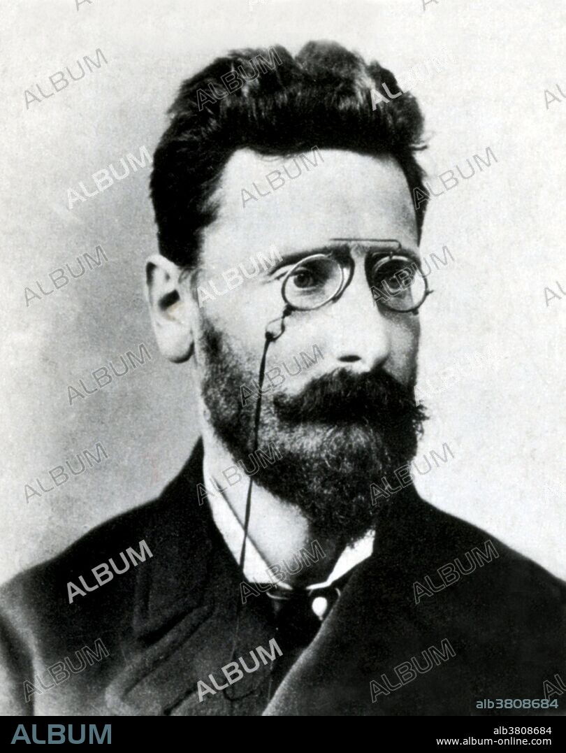 Joseph Pulitzer (April 10, 1847 - October 29, 1911) was a Hungarian-born American newspaper publisher, journalist and philanthropist. In the 1890s the competition between his World and William Randolph Hearst's New York Journal caused both to use yellow journalism for wider appeal; it opened the way to mass-circulation newspapers that depended on advertising revenue and appealed to readers with multiple forms of news, entertainment and advertising. He became a leading national figure in the Democratic Party and was elected Congressman from New York. He crusaded against big business and corruption, and helped keep the Statue of Liberty in New York. Today, he is best known for the Pulitzer Prizes, which were established in 1917 by money he bequeathed to Columbia University to recognize artistic and journalistic achievements. The prizes are given annually to award achievements in journalism and photography, as well as literature and history, poetry, music and drama. Pulitzer founded the Columbia School of Journalism by his philanthropic bequest; it opened in 1912. He died in 1911 at the age of 64. Undated photograph, no photographer credited.