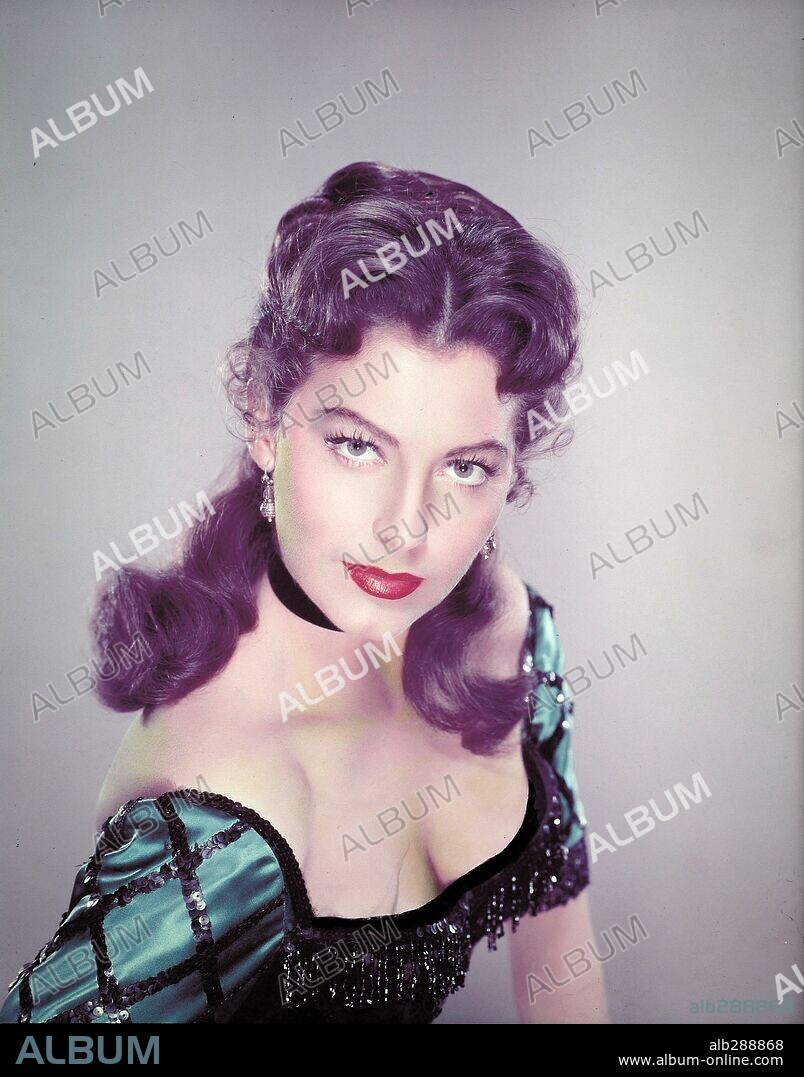 AVA GARDNER en MAGNOLIA, 1951 (SHOW BOAT), dirigida por GEORGE SIDNEY. Copyright M.G.M.