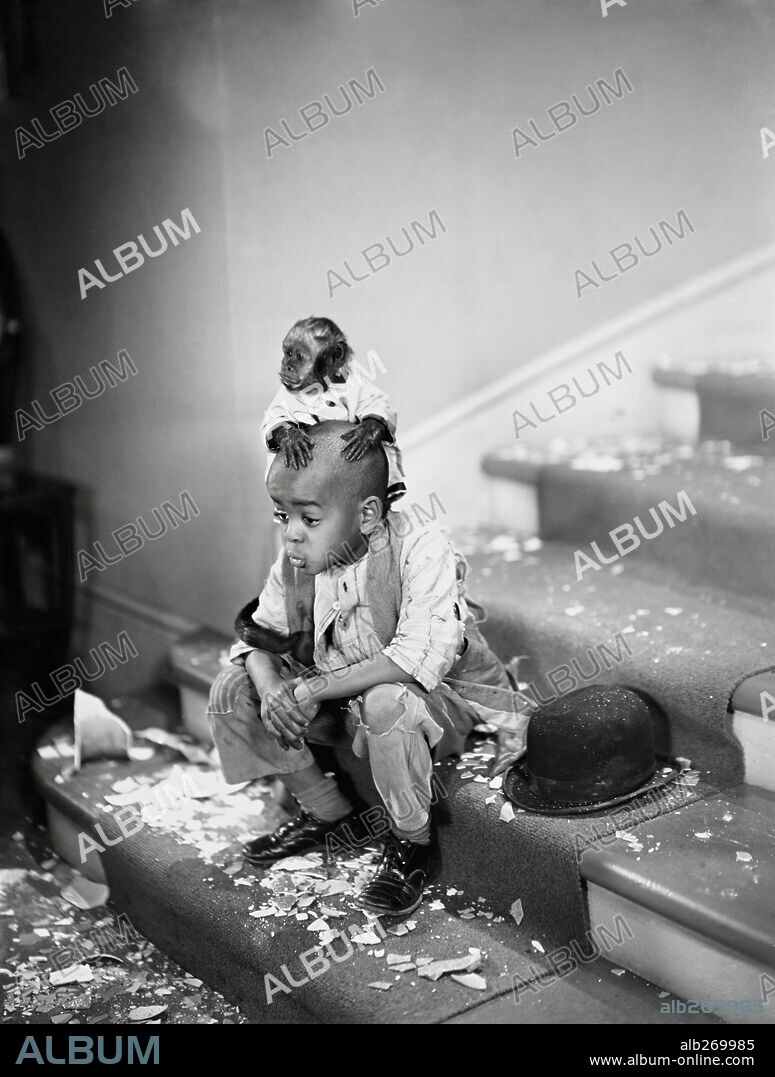 MATTHEW "STYMIE" BEARD in OUR GANG, 1922, directed by ROBERT F. MCGOWAN. Copyright HAL ROACH.