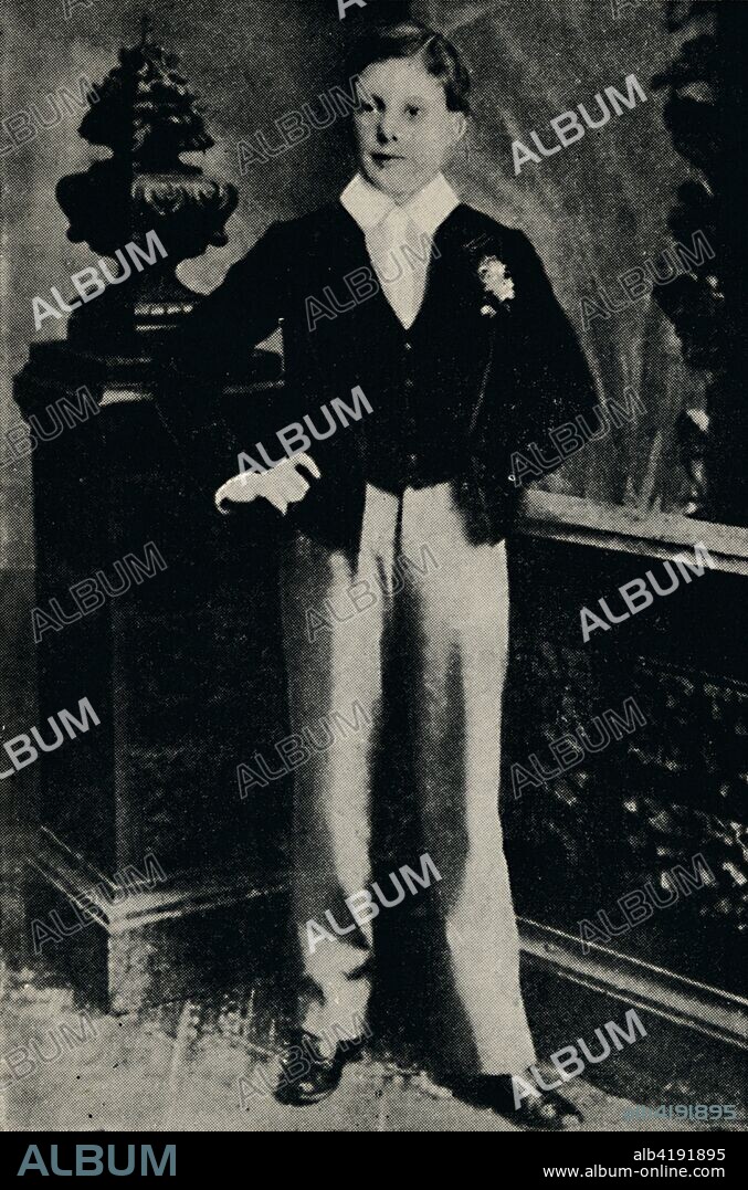 'Winston Churchill at Harrow', c1887, (1945). Portrait of British politician and statesman Sir Winston Churchill (1874-1965) as a boy during his time at Harrow public school in London. Churchill was Prime Minister of the United Kingdom from 1940 to 1945, and again from 1951 to 1955. From "The Life and Times of Winston Churchill", by Malcolm Thomson. [Odhams Press Limited, London].