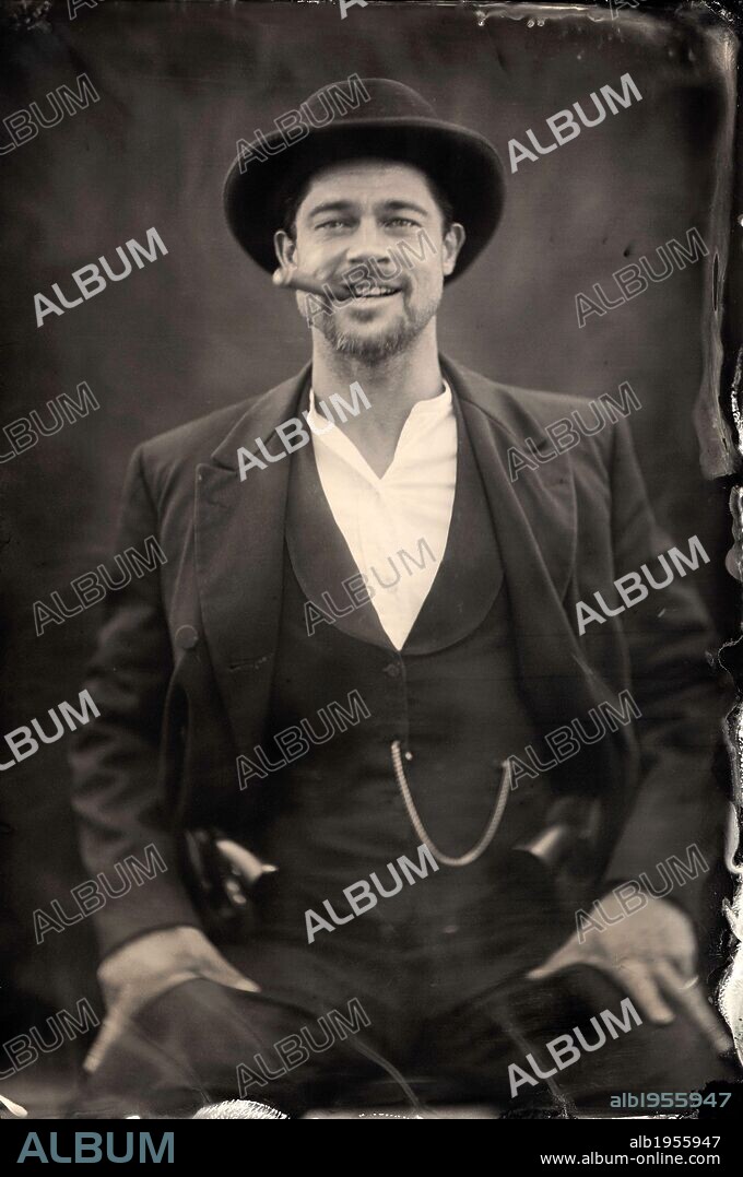 BRAD PITT in THE ASSASSINATION OF JESSE JAMES BY THE COWARD ROBERT FORD, 2007, unter der Regie von ANDREW DOMINIK. Copyright WARNER BROS.