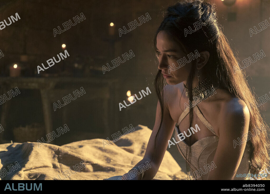 SONOYA MIZUNO dans HOUSE OF THE DRAGON, 2022, réalisé par CLARE KILNER et MIGUEL SAPOCHNIK. Copyright HBO / Good Banana.