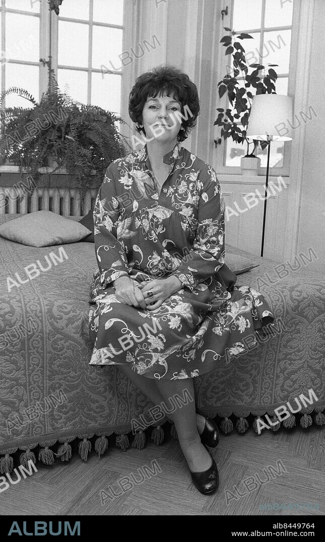 STOCKHOLM 1974-08-01. Berit Hedeby författare och journalist. Foto: Bertil Ericson TT / Historical / Kod: 1902.