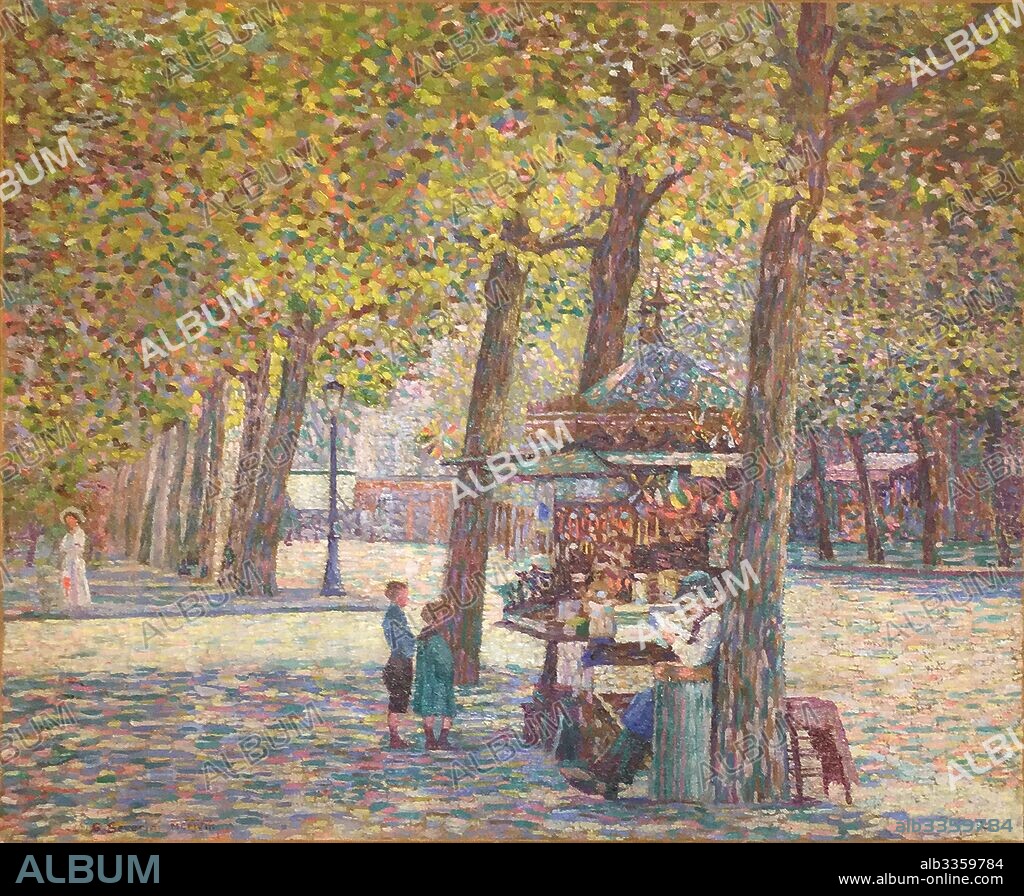 GINO SEVERINI. Wafer Seller (Le Marchand d'Oublis).