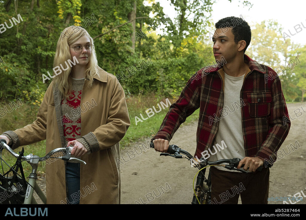 ELLE FANNING und JUSTICE SMITH in ALL DIE VERDAMMT PERFEKTEN TAGE, 2020 (ALL THE BRIGHT PLACES), unter der Regie von BRETT HALEY. Copyright Echo Lake Entertainment / Mazur / Kaplan Company.
