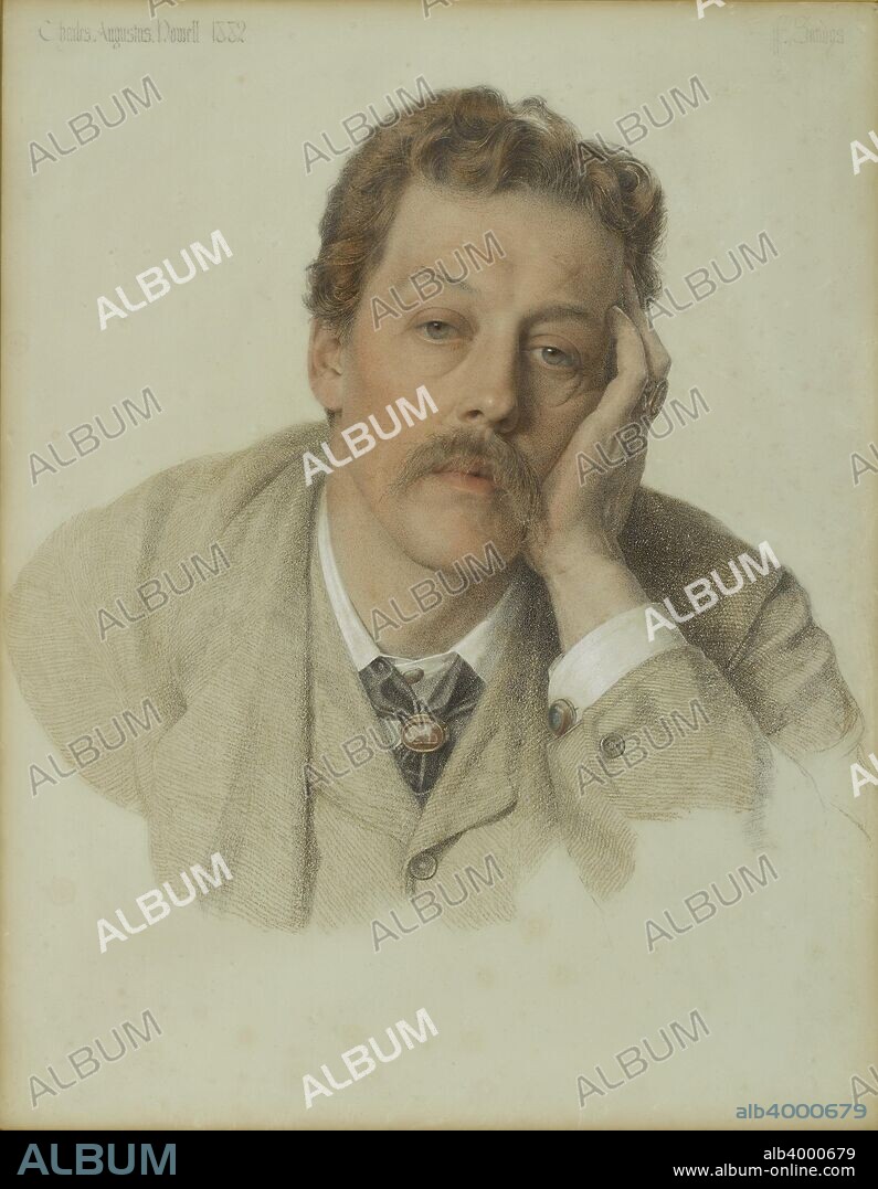 Charles Augustus Howell, 1882. Dimensions: height x width: sheet 91 x 65 cm.
