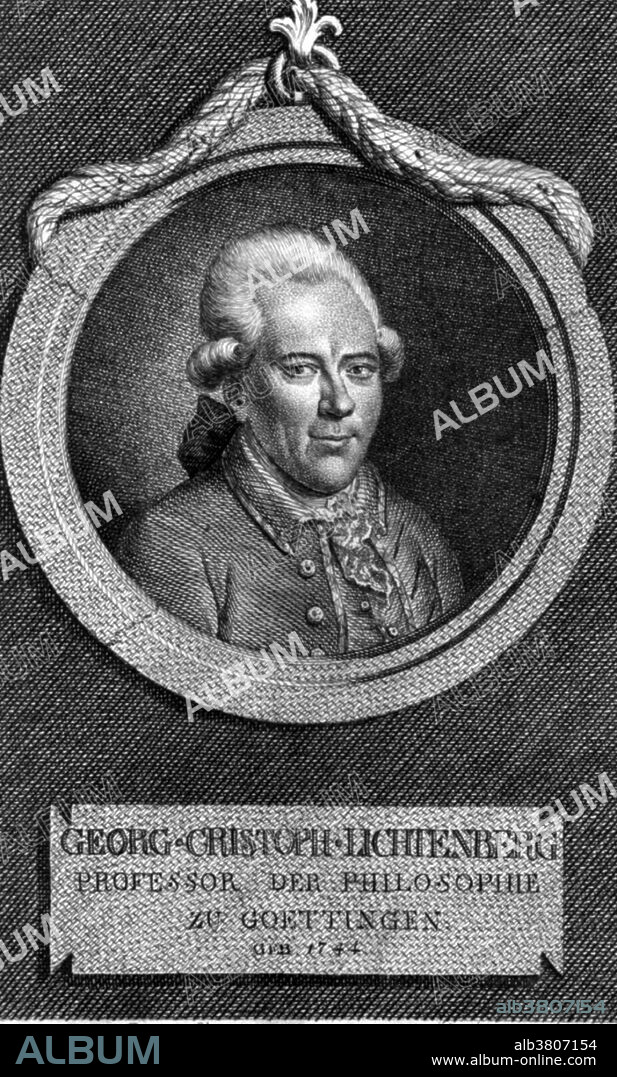 Georg Christoph Lichtenberg (July 1, 1742 - February 24, 1799) was a German scientist. He was the first to hold a professorship explicitly dedicated to experimental physics in Germany. He wanted to study mathematics, but his family could not afford to pay for lessons. In 1763, he entered Gottingen University, where in 1769 he became extraordinary professor of physics, and six years later ordinary professor. He held this post till his death. One of the first scientists to introduce experiments with apparatus in their lectures, he was a most popular and respected figure in the European intellectual circles of his time. As a physicist, he is remembered for his investigations in electricity, and for discovering branching discharge patterns on dielectrics now called Lichtenberg figures. By discharging a high voltage point near an insulator, he was able to record strange tree-like patterns in fixed dust. These Lichtenberg figures are considered today to be examples of fractals. He died in 1799, at the age of 56, after a short illness. He is also remembered for his posthumously published notebooks. They reveal a critical and analytical way of thinking and emphasize on experimental evidence in physics, through which he became one of the early founders and advocates of modern scientific methodology. Today he is regarded as one of the best aphorists in the Western intellectual history.