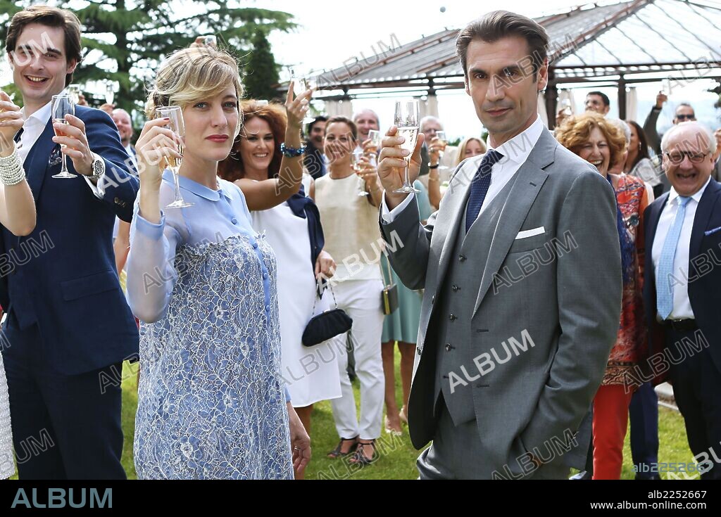 FABRIZIO GIFUNI and VALERIA BRUNI TEDESCHI in HUMAN CAPITAL, 2013 (IL CAPITALE UMANO), directed by PAOLO VIRZI. Copyright INDIANA PRODUCTION COMPANY.