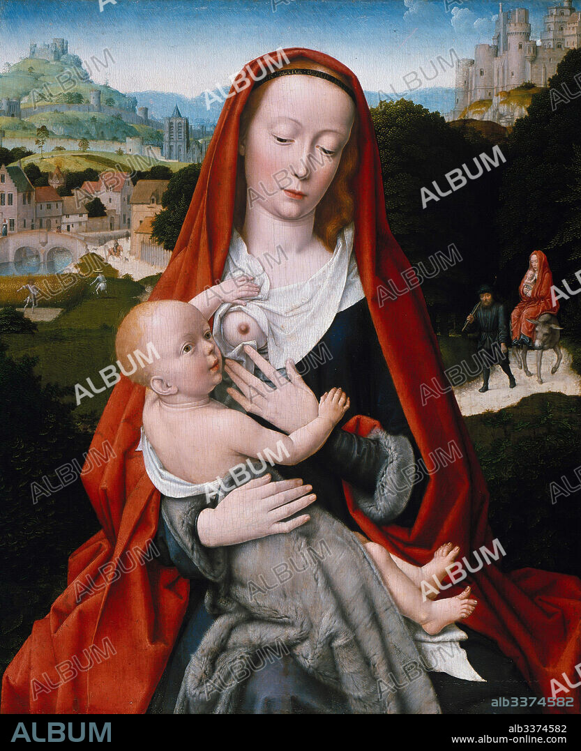 GERARD DAVID. Virgin and Child.