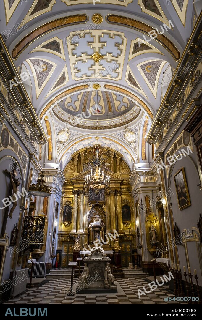 iglesia-capilla, Real Colegio de Doncellas Nobles, Toledo, Castilla-La Mancha, Spain.