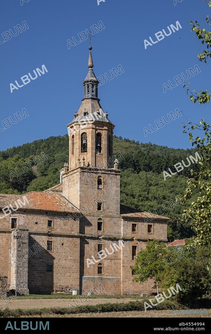 Real Monasterio de San Millán de Yuso, mandado construir en el año 1053 por el rey García Sánchez III de Navarra, San Millán de la Cogolla, La Rioja, Spain.