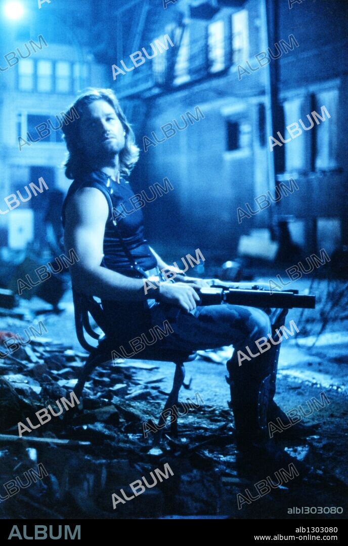 KURT RUSSELL en 1997: RESCATE EN NUEVA YORK, 1981 (ESCAPE FROM NEW YORK), dirigida por JOHN CARPENTER. Copyright AVCO EMBASSY.