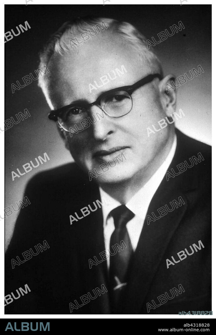 Donald Howard Menzel (1901 - 1976), American theoretical astronomer and astrophysicist. He discovered the physical properties of the solar chromosphere, the chemistry of stars, the atmosphere of Mars, and the nature of gaseous nebulae. He was a named member of the In UFO conspiracy theories, Majestic 12 (or MJ-12), code name of an alleged secret committee of scientists, military leaders, and government officials, formed in 1947 by an executive order by U.S. President Harry S. Truman to facilitate recovery and investigation of alien spacecraft.