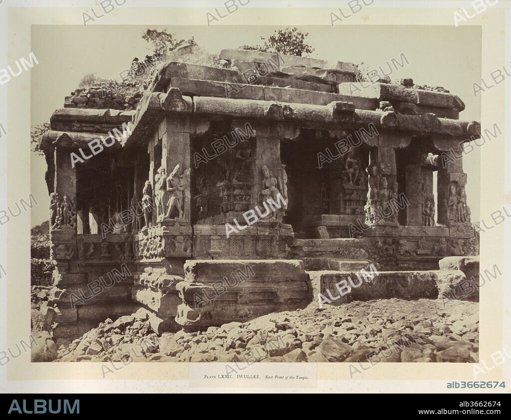 Architecture in Dharwar and Mysore. Artist: Thomas Biggs (British); Andrew Charles Brisbane Neill (British, active India, 1814-1891); Doctor William Henry Pigou (British, active India, 1818-1858). Author: Colonel Philip Meadows Taylor (British, 1808-1876); James Fergusson (British, 1808-1886). Date: 1860s.