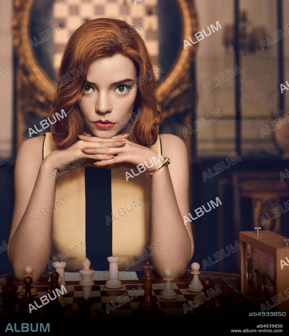ANYA TAYLOR-JOY in DAS DAMENGAMBIT, 2020 (THE QUEEN'S GAMBIT), unter der Regie von ALLAN SCOTT und SCOTT FRANK. Copyright FILMCRAFT/WONDERFUL FILMS/NETFLIX.