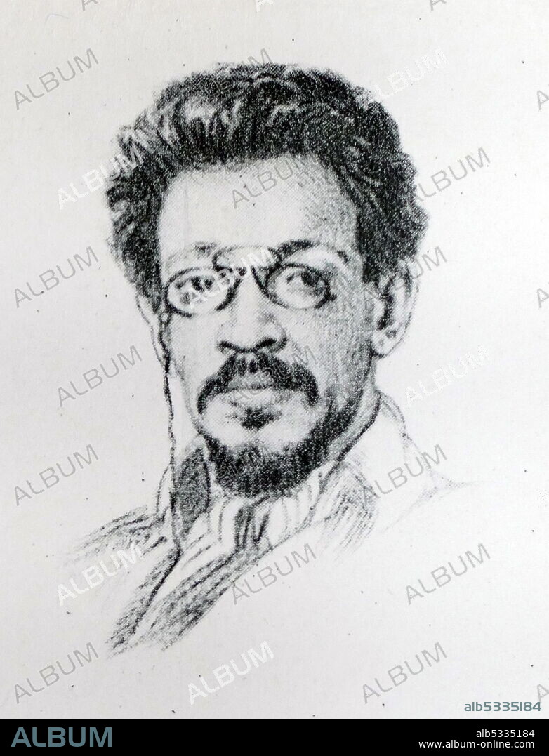 Yakov Mikhailovich Sverdlov (1885 - 16 March 1919), Bolshevik party administrator and chairman of the All-Russian Central Executive Committee from 1917 to 1919.