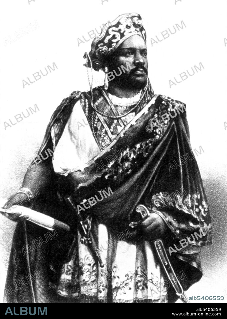 Ira Frederick Aldridge (July 24, 1807 – August 7, 1867) was an African-American stage actor and playwright who made his career largely on the London stage and in Europe. Born in NYC, Aldridge is the only actor of African-American descent honored with a bronze plaque at the Shakespeare Memorial Theatre at Stratford-upon-Avon. He was especially popular in Prussia and Russia, where he received top honors from heads of state. Aldridge spent most of his final years with his family in Russia and continental Europe, interspersed with occasional visits to England. He planned to return to the post-Civil-War US, but died in 1867 while visiting Poland. No artist credited, undated.