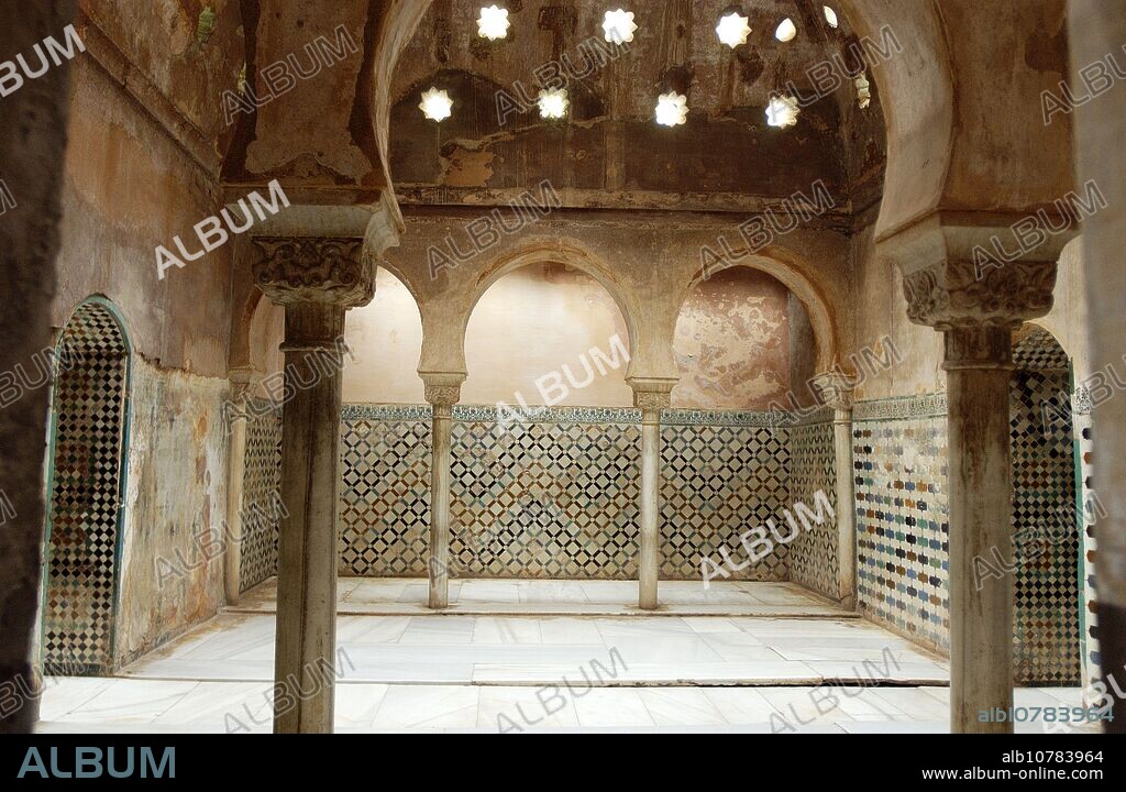 Royal baths, Alhambra. Granada. Spain.