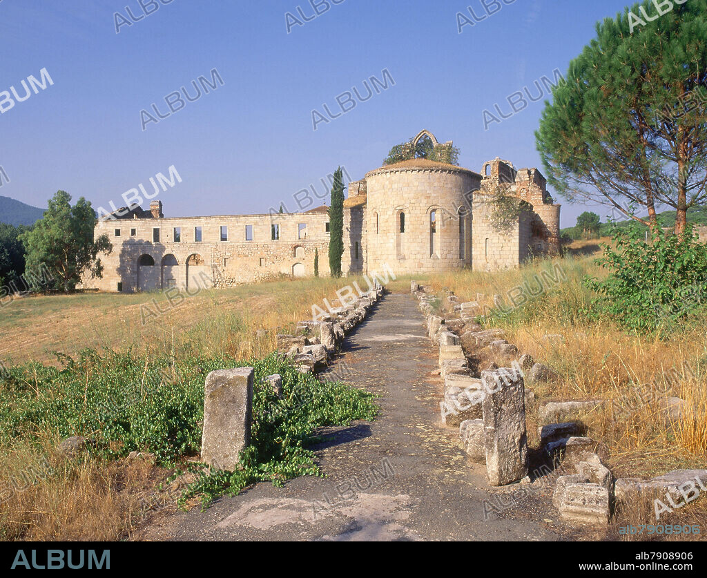 CAMINO DE ACCESO AL MONASTERIO DE SANTA MARIA LA REAL DE VALDEIGLESIAS - S XII/XV.