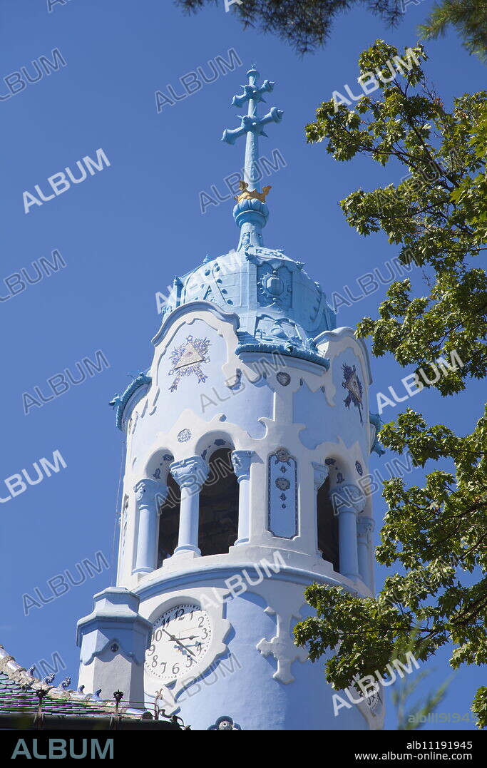 Church of St. Elizabeth (Blue Church), Bratislava, Slovakia, Europe.