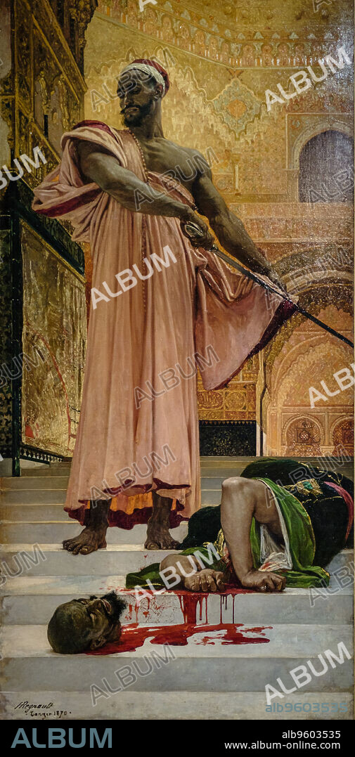 Henri Regnault, Exécution sans jugement sous les rois maures de Grenade, 1870, Museo de Orsay, Ministerio de Cultura y Comunicación Francés, Paris, France,Western Europe.