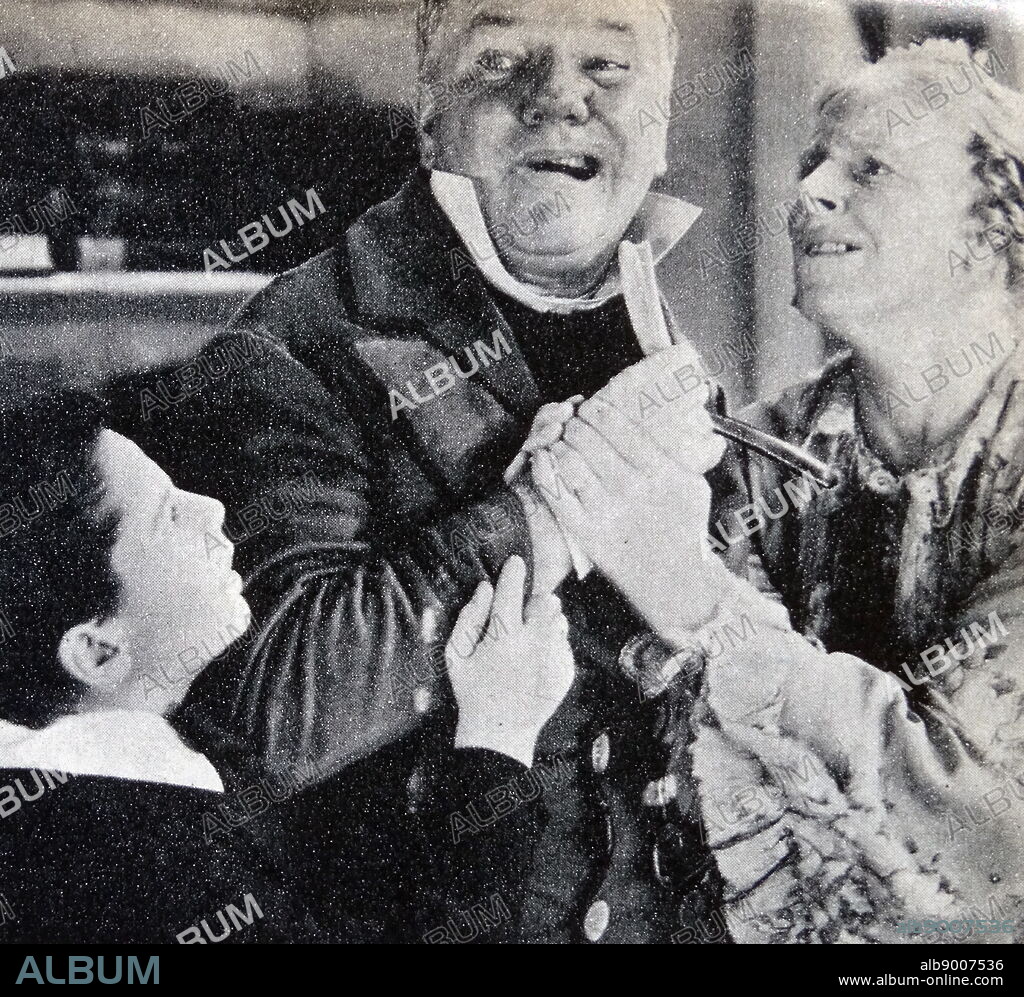 Film still of W. C. Fields (1880-1946) from 'David Copperfield'.