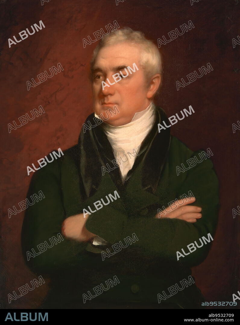 CHESTER HARDING. Loammi Baldwin. oil on canvas. Date: 1823.