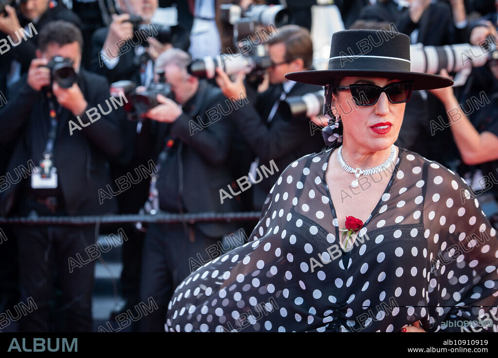 May 18, 2024, Cannes, France: Rossy de Palma attends the âEmilia Perezâ Red Carpet at the 77th Annual Cannes Film Festival at Palais des Festivals in Cannes. (Credit Image: © Loredana Sangiuliano/SOPA Images via ZUMA Press Wire).