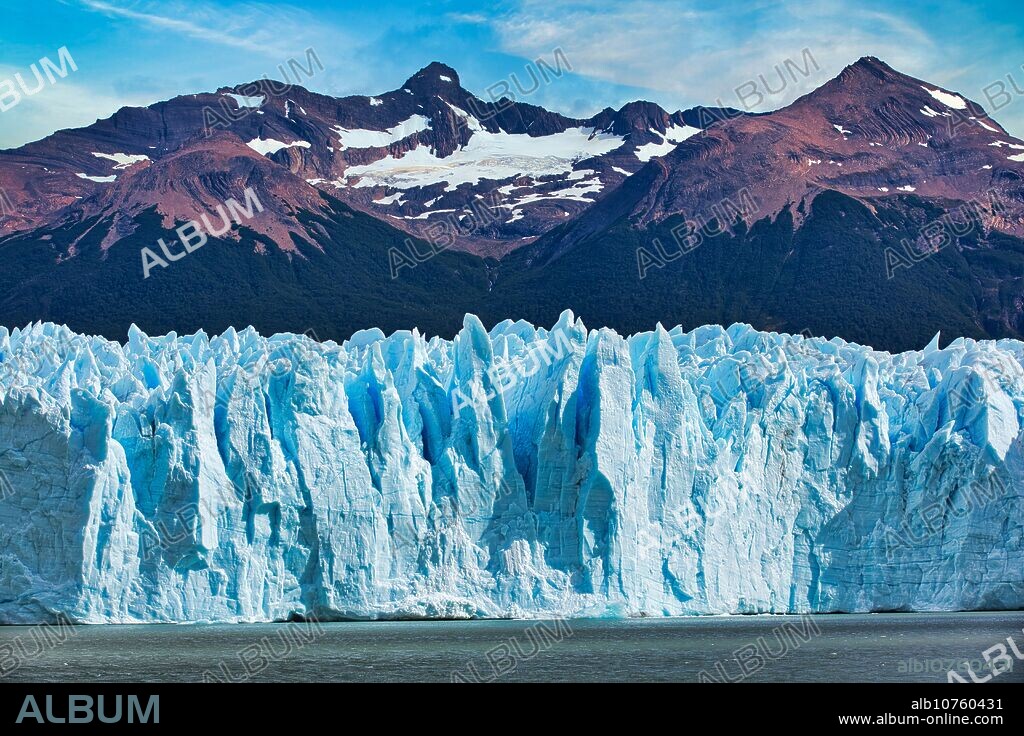 Perito Moreno glacier. Los Glaciares National Park. Argentino Lake. Near El Calafate. Santa Cruz province. Patagonia. Argentina.