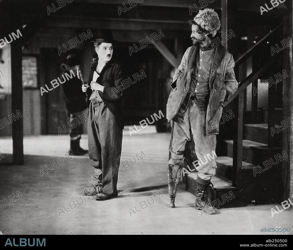 CHARLIE CHAPLIN in THE GOLD RUSH, 1925, unter der Regie von CHARLES CHAPLIN. Copyright UNITED ARTISTS.