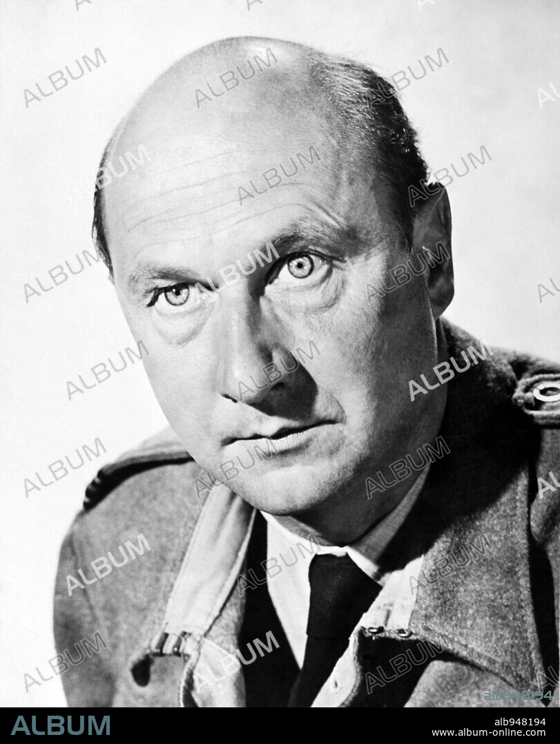 DONALD PLEASENCE en LA GRAN EVASIÓN, 1963 (THE GREAT ESCAPE), dirigida por JOHN STURGES. Copyright MIRISCH/UNITED ARTISTS.