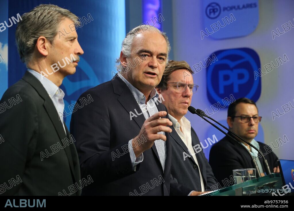 Madrid, 02/18/2019. Press conference by Esteban González Pons after his expulsion from Venezuela. Photo: Jaime García. ARCHDC.