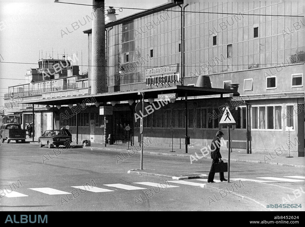 Stockholm 1978-06-13. Bromma flygplats, exteriör . Foto: Owe Sjöblom / SvD / TT / kod 12014.