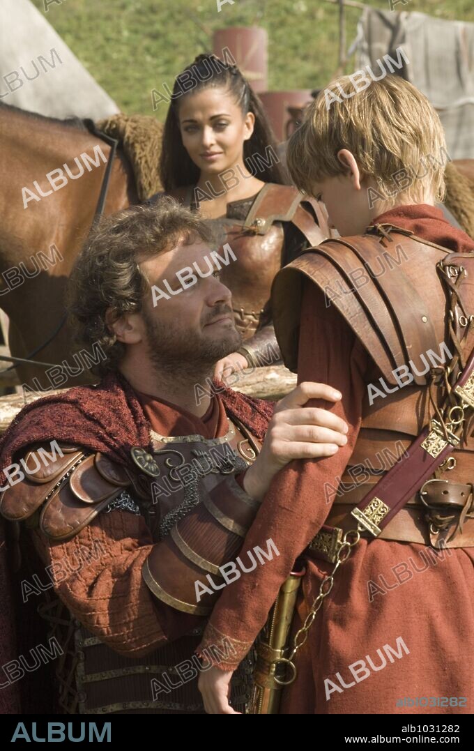 AISHWARYA RAI, COLIN FIRTH and THOMAS BRODIE-SANGSTER in THE LAST LEGION, 2007, directed by DOUG LEFLER. Copyright DINO DE LAURENTIIS.