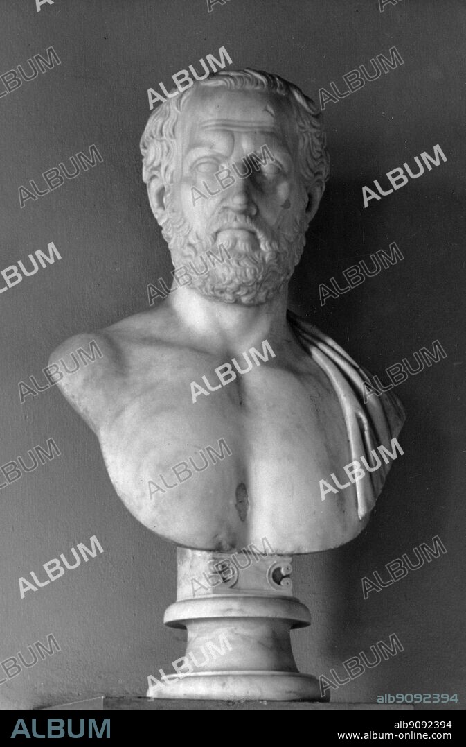 Thucydides (c. 460-455 BC - 395 BC) was a Hellenic historian. Thucydides was a wealthy Athenian noble and the son of Olorus the King of Thrace. His wealth came from his family's goldmines at Scapte Hyle on the Thracian coast. Thucydides was connected through family to Miltiades and Cimon. Thucydides lived between his two homes, one in Athens and one in Thrace. His family connections brought him in to contact with the very men who were shaping the history he wrote about.