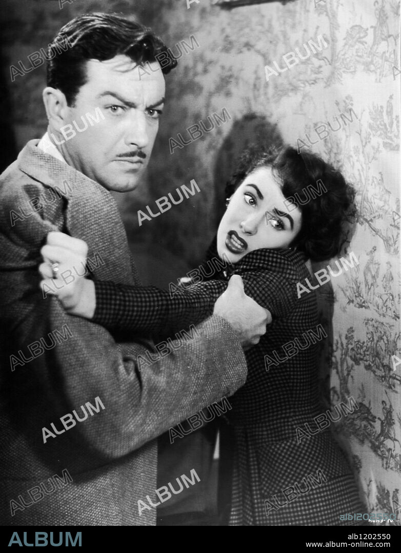 ELIZABETH TAYLOR et ROBERT TAYLOR dans CONSPIRATOR, 1949, réalisé par VICTOR SAVILLE. Copyright M.G.M.