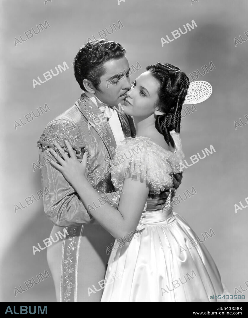 LINDA DARNELL et TYRONE POWER dans THE MARK OF ZORRO, 1940, réalisé par ROUBEN MAMOULIAN. Copyright 20TH CENTURY FOX.