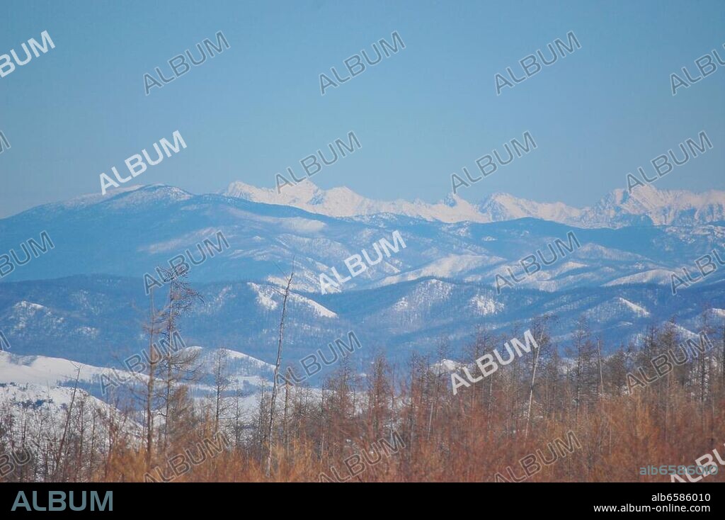 Sibirien, Chakassien, Sajangebirge, Sajan, Westsajan, Landschaft, Berglandschaft.