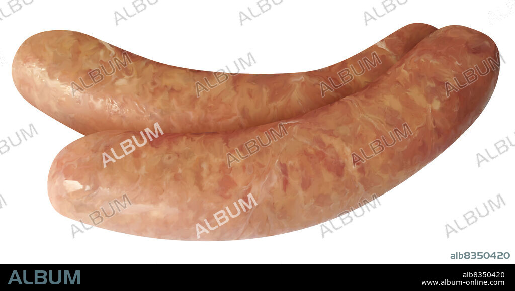 Raw sausage, native to France, made with coarsely ground pork and pepper; often added to cassoulet.