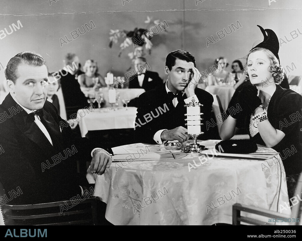 CARY GRANT, IRENE DUNNE and RALPH BELLAMY in THE AWFUL TRUTH, 1937, directed by LEO MCCAREY. Copyright COLUMBIA PICTURES.