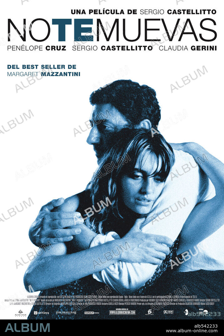 Poster of DON'T MOVE, 2004 (NON TI MUOVERE), directed by SERGIO CASTELLITTO. Copyright CATTLEYA/ALQUIMIACINEMA/THE PRODUCERS FILMS.
