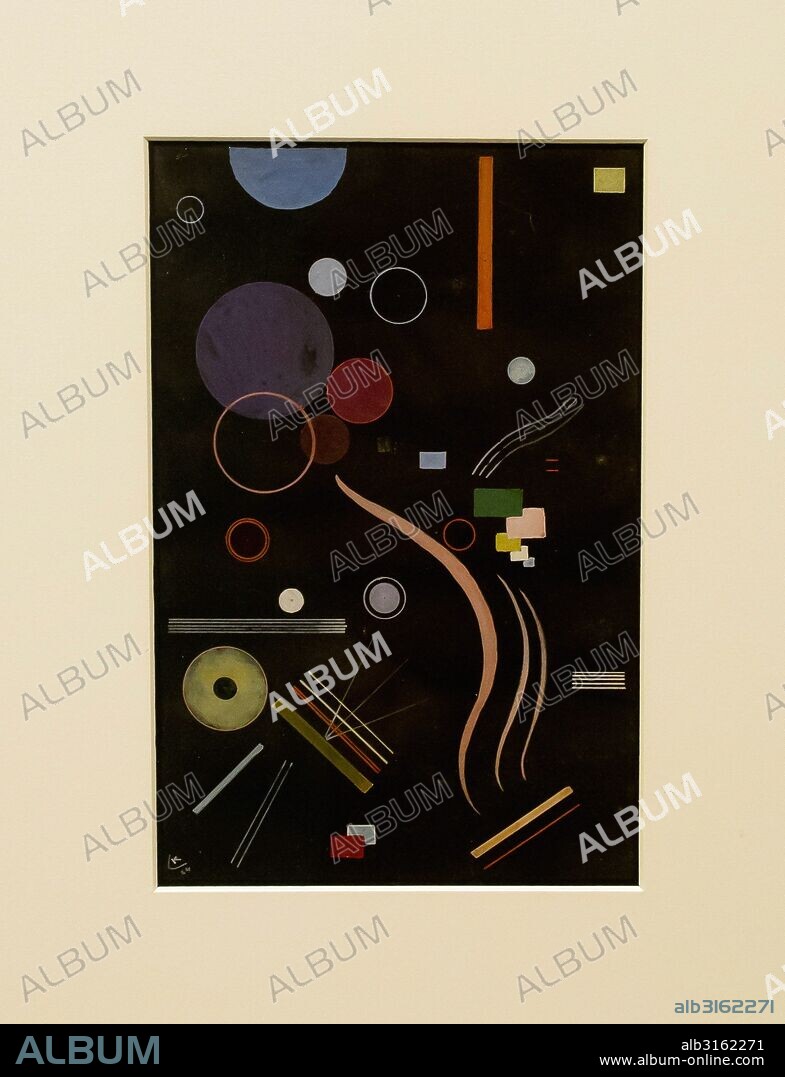 SIN TITULO (1924) VASSILY KANDINSKY, M. REINA SOFIA.