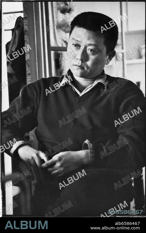 Writer Wang Shuo, Beijing, 1992.