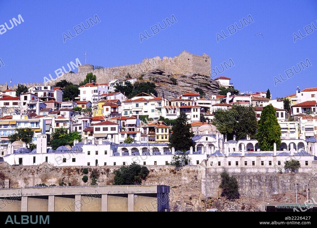 Barrio de Panagia. Cabala. Macedonia.Grecia.