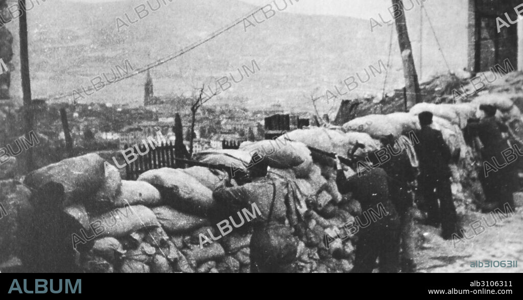 The Siege of Oviedo was a siege in the Spanish Civil War that lasted from July 19 until October 16, 1936. The town garrison, under the command of Colonel Antonio Aranda Mata, declared for the uprising and held out until relieved by a Nationalist force.