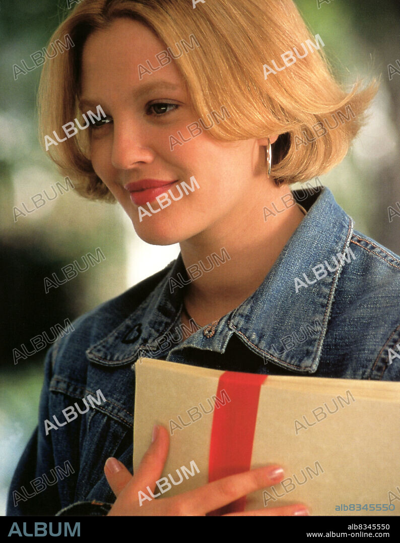 DREW BARRYMORE en EL CHICO IDEAL, 1998 (THE WEDDING SINGER), dirigida por FRANK CORACI. Copyright NEW LINE CINEMA.