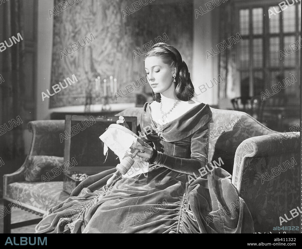 VALERIE HOBSON in BLANCHE FURY, 1948, directed by MARC ALLEGRET. Copyright CINEGUILD.