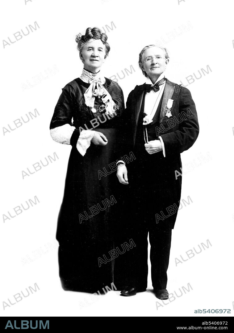 Belva Lockwood and Mary Walker, 1912